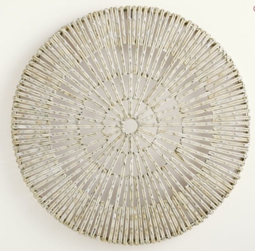 Handwoven Willow Wheel Wall Art, Like New, Retail - $349 - Lot 88