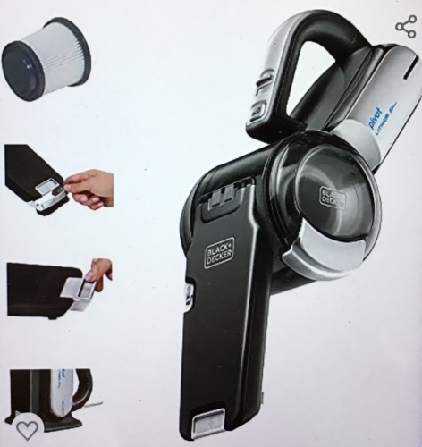 BLACK+DECKER 20V Max Handheld Vacuum, Cordless, Grey(BDH2000PL) , Like New, Retail - $79.95 - Lot 130