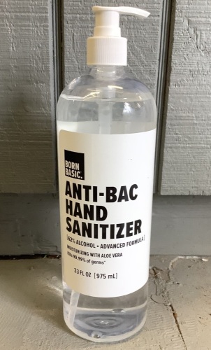 Born Basic, Hand Sanitizer, 33oz, Case of 12, New, Retail - $3 - Lot 216