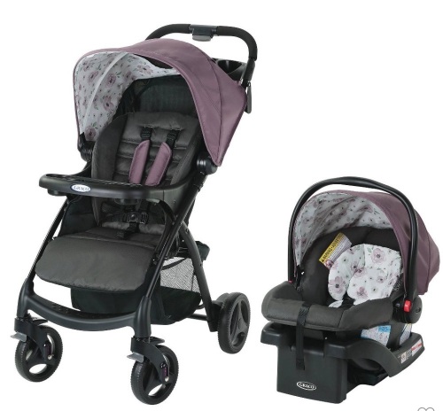 Graco Verb Click Connect Travel System with SnugRide InfantCar Seat - Gracie< Like New, retail - $209.99 - Lot 231