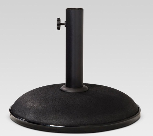 Concrete Umbrella Base Black - Threshold, Like New, Retail - $45 - Lot 253
