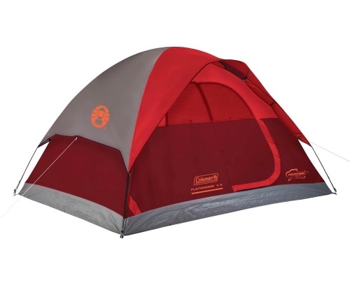 Coleman Flatwoods I| 4 Person Tent - Red, Like New, retail - $69.99 - Lot 297