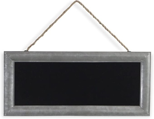 Galvanized System Chalkboard, Like New, retail - $30.99 - Lot 338