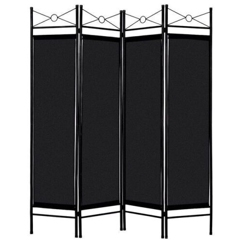 4-Panel Metal Frame Room Divider - Lot 485