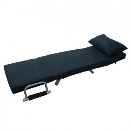 Foldable Single Sofa Bed with Dust Cover  - Lot 805
