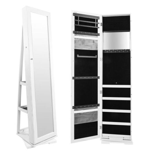 360° Rotatable Mirror Jewelry Cabinet - Lot 1097