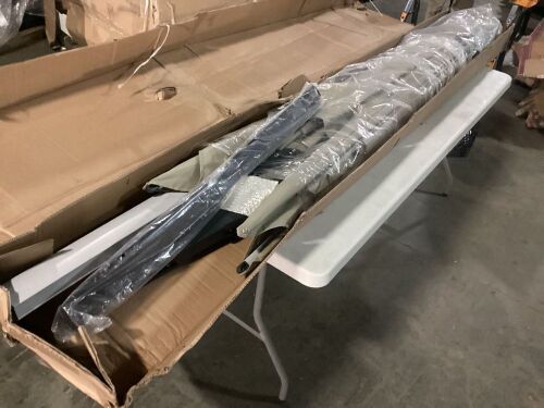 Tan Patio Umbrella - Lot 535