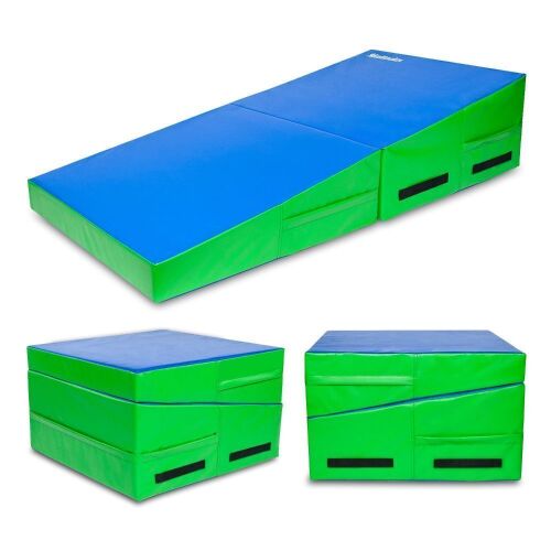 55"x28"x14" Folding Gymnastics Wedge Mat - Lot 895