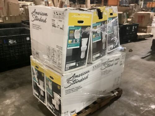 Lot of Toilets - Items May Be Damaged or Incomplete - Lot 473