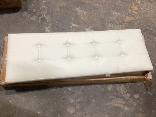 Folding Ottoman Storage Bench - Needs Cleaned - Lot 548