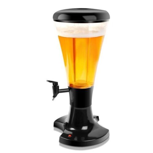 3L Draft Beer Tower Dispenser with LED Lights - Lot 1205