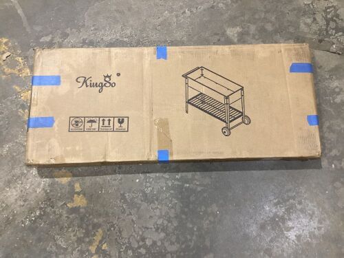 KinSo Elevated Garden Bed on Wheels  - Lot 582