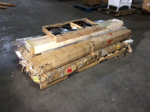 Salvage Pallet of Barn Door Kits & Some Hardware  - Lot 272