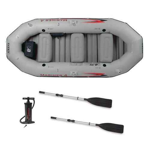 Mariner 4-Person Inflatable Boat Set - Lot 288