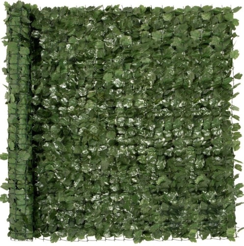 Outdoor Faux Ivy Privacy Screen Fence, 94x59in, Appears New/Damaged Box - Lot 167