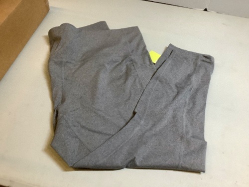 Ladies' Leggings, Lot of 12, Charcoal Gray, 2X, E-Commerce Return/Appears New - Lot 118