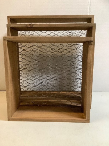 Happy Home Decorative Shelving, 3 Pieces, Appears New - Lot 349