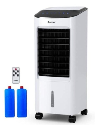 700 CFM 3- Speed Portable Evaporative Cooler for 100 sq.ft., Powers On, Appears New/Damaged Box - Lot 277