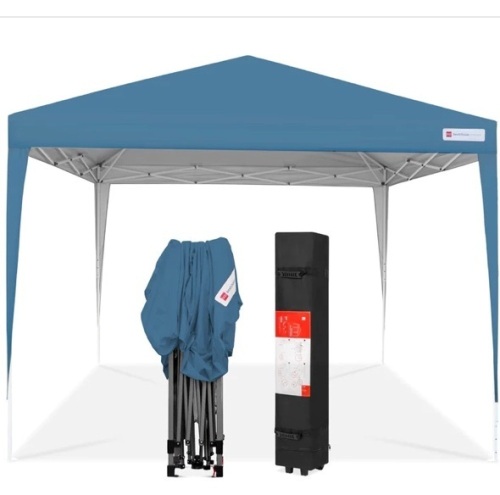 Outdoor Portable Pop Up Canopy Tent w/ Carrying Case, 10x10ft, Damaged Case, Ecommerce Return - Lot 351