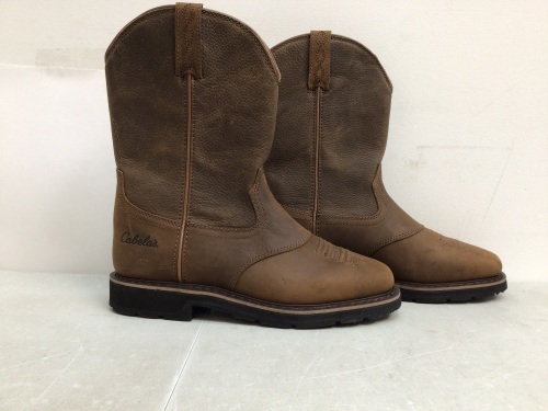 Mens Western Style Work Boots, Size 9.5D - Lot 40