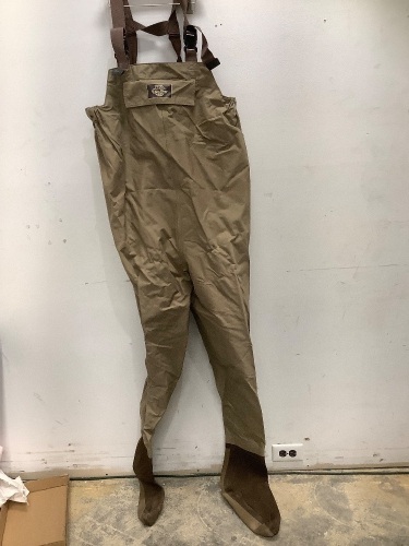 Mens Stocking Foot Chest Waders, Size XL - Lot 94