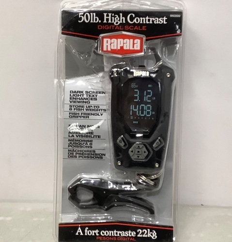 50 lb. High Contrast Digital Scale - Lot 106