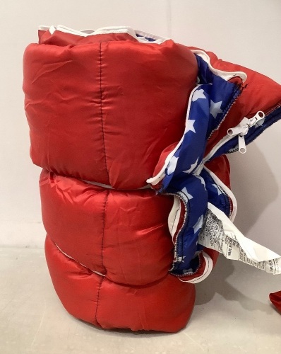 40F Cool Weather Liberty Sleeping Bag - Broken Zipper - Lot 126