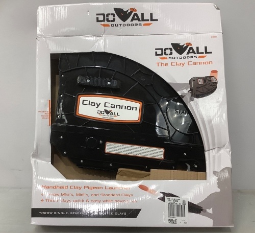 Clay Cannon, Handheld Clay Pigeon Launcher - Lot 292