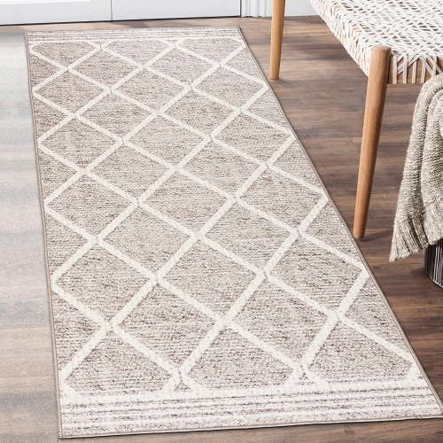 Stain Resistant Machine Washable Rug, 2'6"x6' - Lot 311