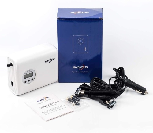 Portable Air Compressor Car Tire Inflator - Lot 327