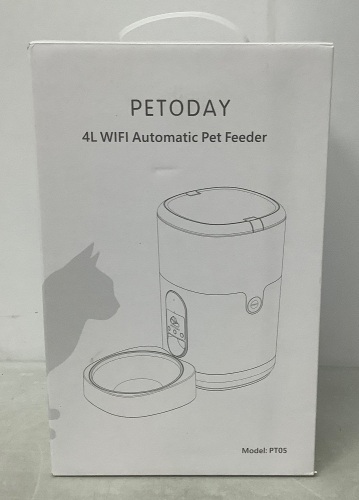 4L WiFi Automatic Pet Feeder - Lot 335