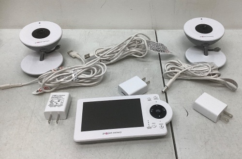 4.3" Video Baby Monitor System w/ 2 Digital Zoom Cameras - Lot 357