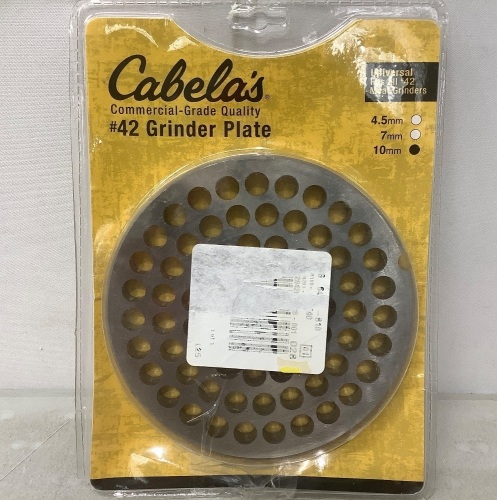 10mm #42 Grinder Plate - Lot 370