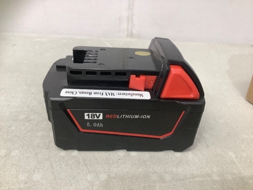 18V 5Ah Replacement Tool Battery - Lot 405