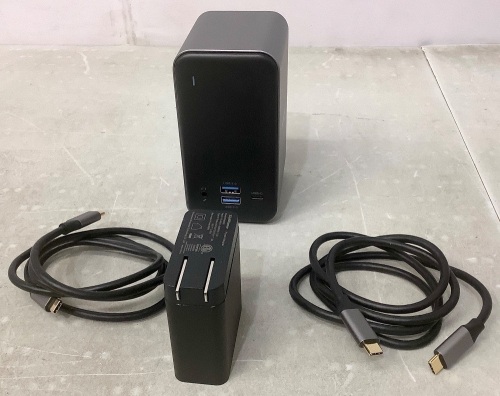 USB-C Dual Display Laptop Docking Station - Lot 419