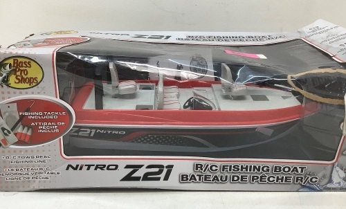 Nitro Z21 Remote Control Fishing Boat - Lot 178