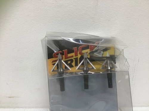 Slick Trick, Set of 3 Magnun Broadheads, 1 1/8" - Lot 532