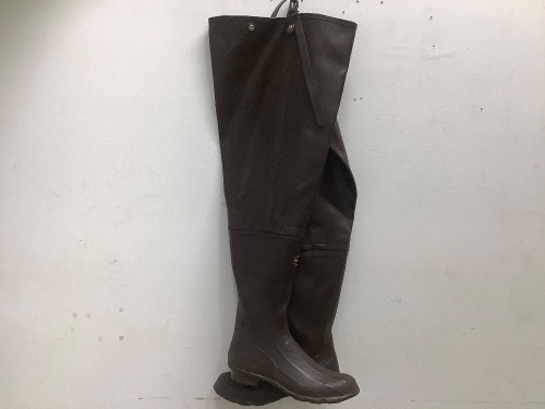 Lacrosse, Men's Wader Boots, Big Chief 32" Brown, 13 - Lot 367