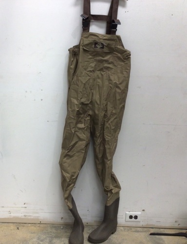 Mens Boot Foot Chest Waders, Size 11R - Lot 474