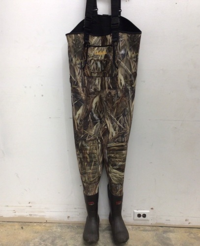 Mens SuperMag Chest Waders, Size 11R - Lot 516