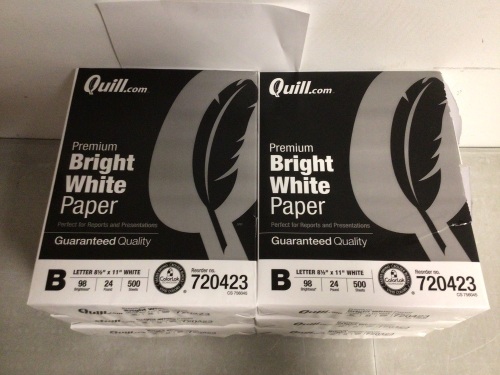 Lot of (6) Reams 8.5"x11" Letter Office Paper - Lot 466