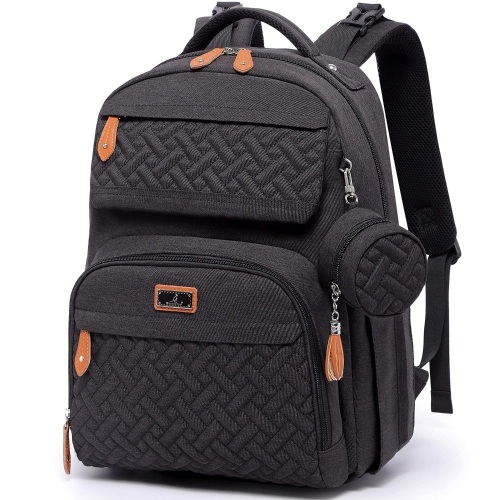 BabbleRoo Unisex Multifunction Waterproof Diaper Bag Backpack - Lot 541