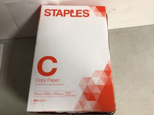 Case of (5) Reams 11"x17" Tabloid Copy Paper - Lot 469