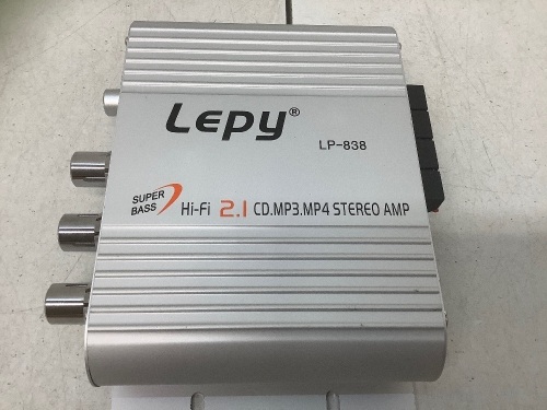 Lepy LP-200S 2 Ch Output Power Amplifier, No Cord, Untested, Appears new - Lot 530
