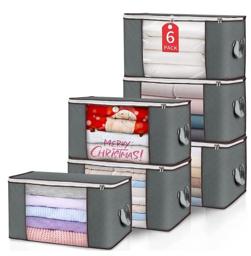 6 Pack Foldable Storage Containers, New - Lot 596