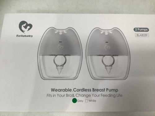 Bellababy Wearable Cordless Breast Pump - Lot 99