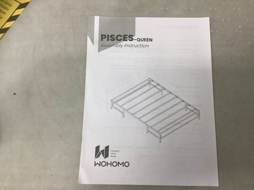 Quick Lock Queen Bed Frame - Lot 91