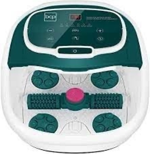 Automatic Heated Shiatsu Massage Foot Bath Spa w/ Pumice Stone - Lot 4106