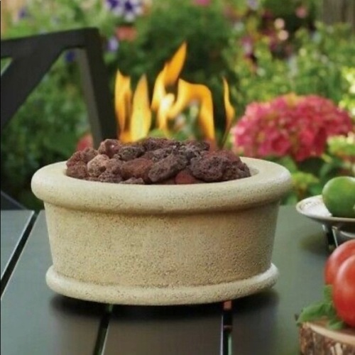 THRESHOLD 10" Round Classic Outdoor Tabletop Fire Pit - Lot 4210