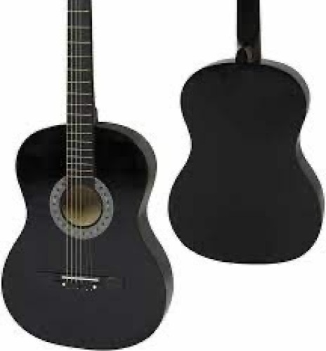 38in Beginner All Wood Acoustic Guitar - Lot 4274